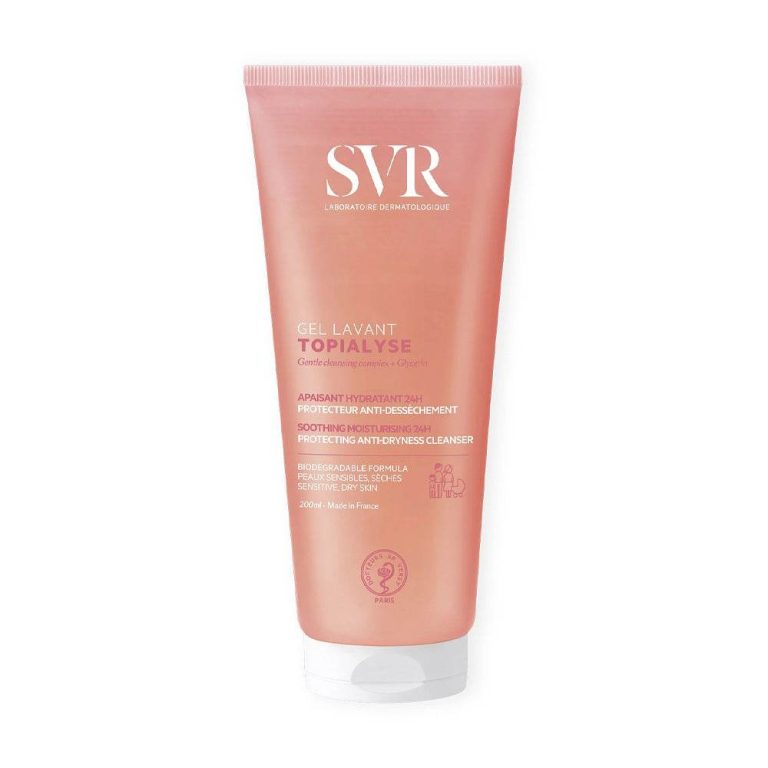SVR Topialyse Gel Lavant Surgras Apaisant Corps et Visage