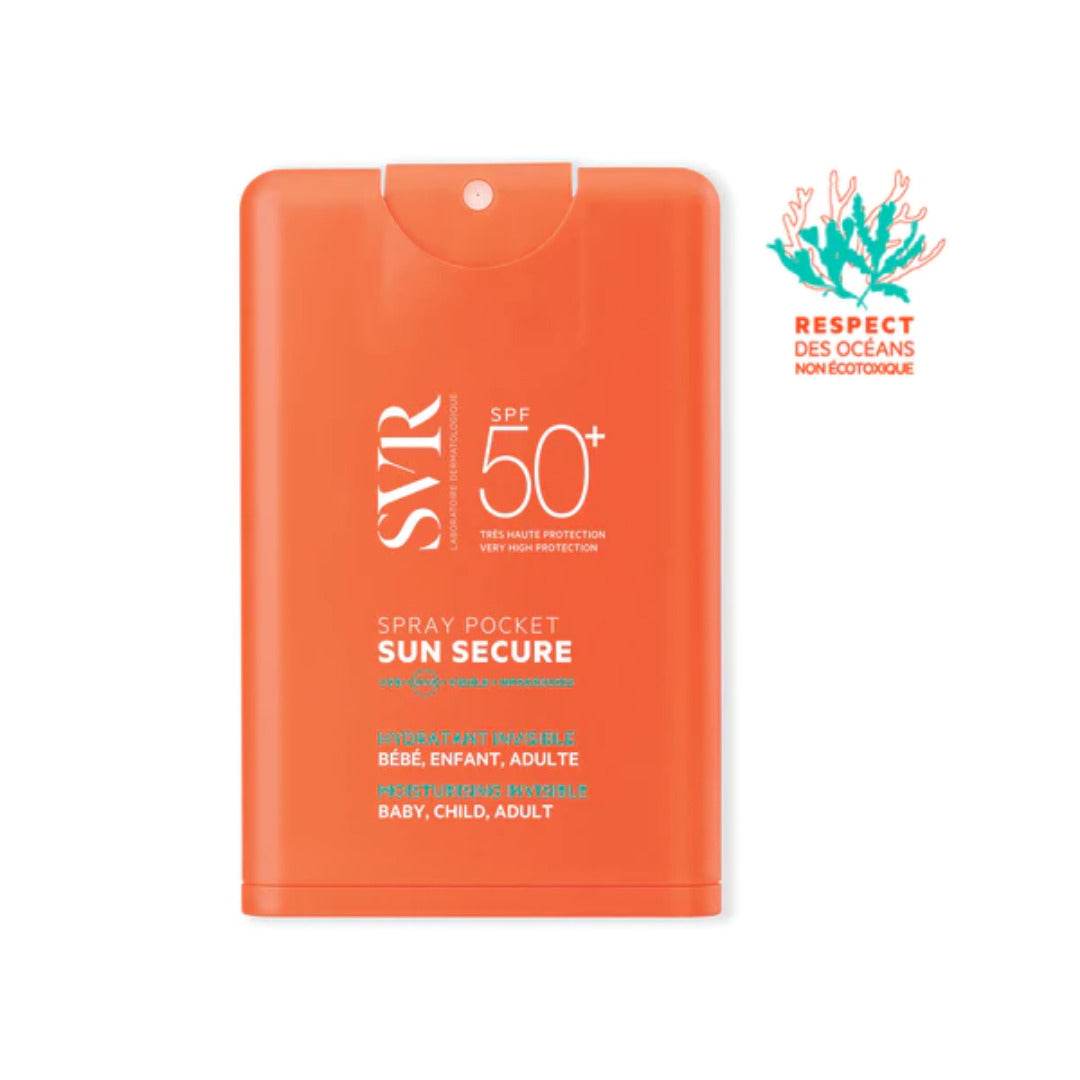 SVR Sun Secure spray Pocket SPF50 Protection Zones Sensibles 20ml SVR Sun Secure spray Pocket SPF50 Protection Zones Sensibles 20ml