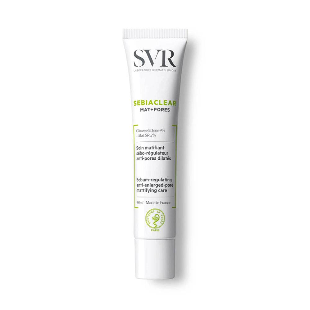 SVR Sebiaclear Mat+Pores Soin Matifiant Anti-Pores Dilatés 40ml SVR Sebiaclear Mat+Pores Soin Matifiant Anti-Pores Dilatés 40ml