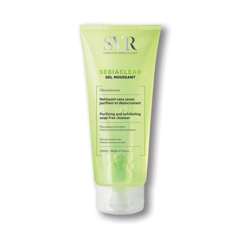 SVR SEBIACLEAR Gel Moussant 200ml - Gel Nettoyant Purifiant Anti-Imperfections