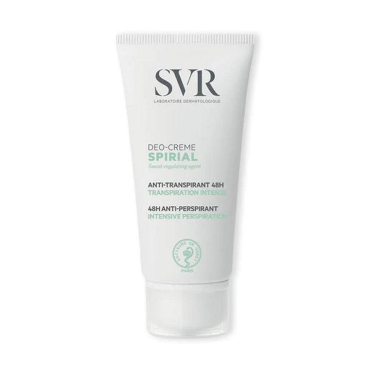 SVR Spirial Déo-Crème Anti-Transpirant 50ml - Déodorant Soin Multi-Zones 48H