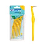 TEPE Brossettes Interdentaires Angle 0.7mm Taille 4 Jaune 6 Pièces Hygiène Bucco-Dentaire