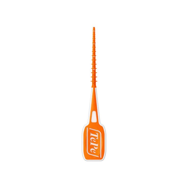 TEPE EasyPick 60 Pièces Taille XS/S Orange Bâtonnets Interdentaires Hygiène Bucco-Dentaire