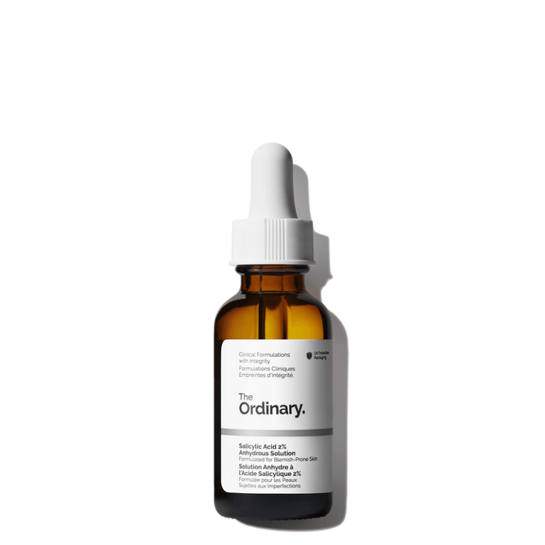 THE ORDINARY Salicylic Acid 2% Anhydrous Solution Sérum Exfoliant Anti-Imperfections