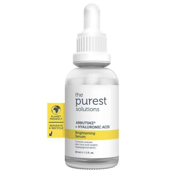 The Purest Solutions Arbutin 2% + Hyaluronic Acid Brightening Serum 30 ML The Purest Solutions Arbutin 2% + Hyaluronic Acid Brightening Serum 30 ML