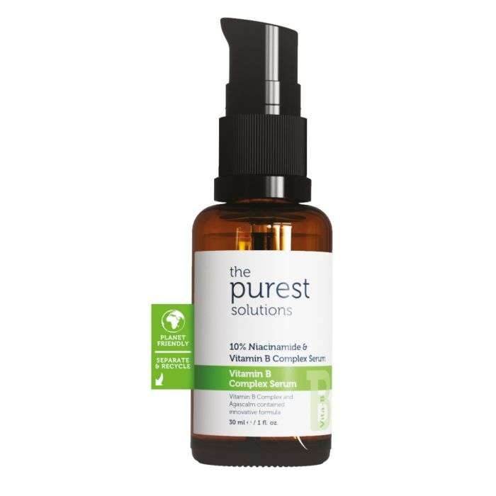 THE PUREST SOLUTIONS VITAMIN B COMPLEX SERUM 10% NIACINAMIDE 30ML THE PUREST SOLUTIONS VITAMIN B COMPLEX SERUM 10% NIACINAMIDE 30ML