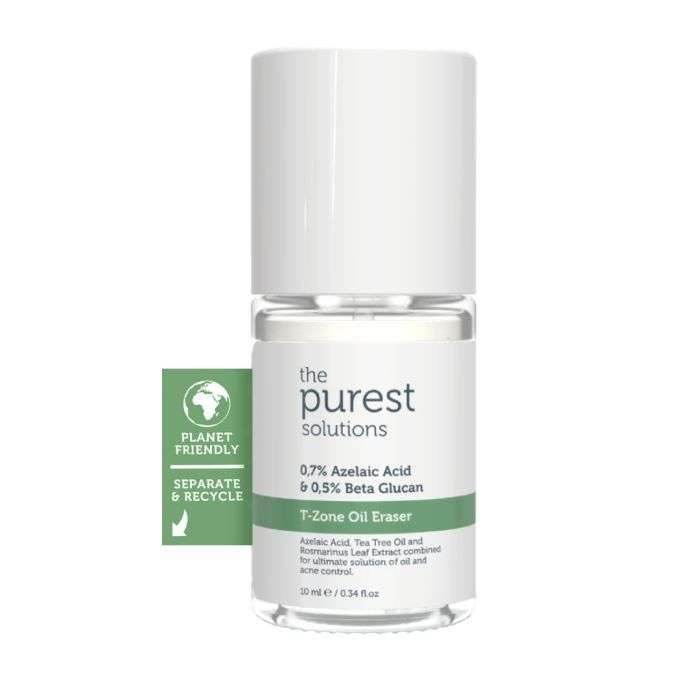 The Purest Solutions T-Zone Oil Eraser %0,7 Azelaic Acid & %0,5 Beta Glucan 10ML