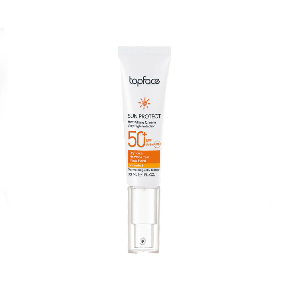 TopFace -Sun protect Anti shine cream SPF 50+ TopFace -Sun protect Anti shine cream SPF 50+