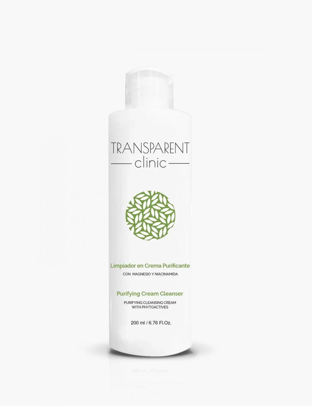 TRANSPARENT CLINIC Purifying Cleanser 200ml Nettoyant Visage Purifiant Peau Grasse Imperfections Pores Dilatés Dermatologique TRANSPARENT CLINIC Purifying Cleanser 200ml Nettoyant Visage Purifiant Peau Grasse Imperfections Pores Dilatés Dermatologique