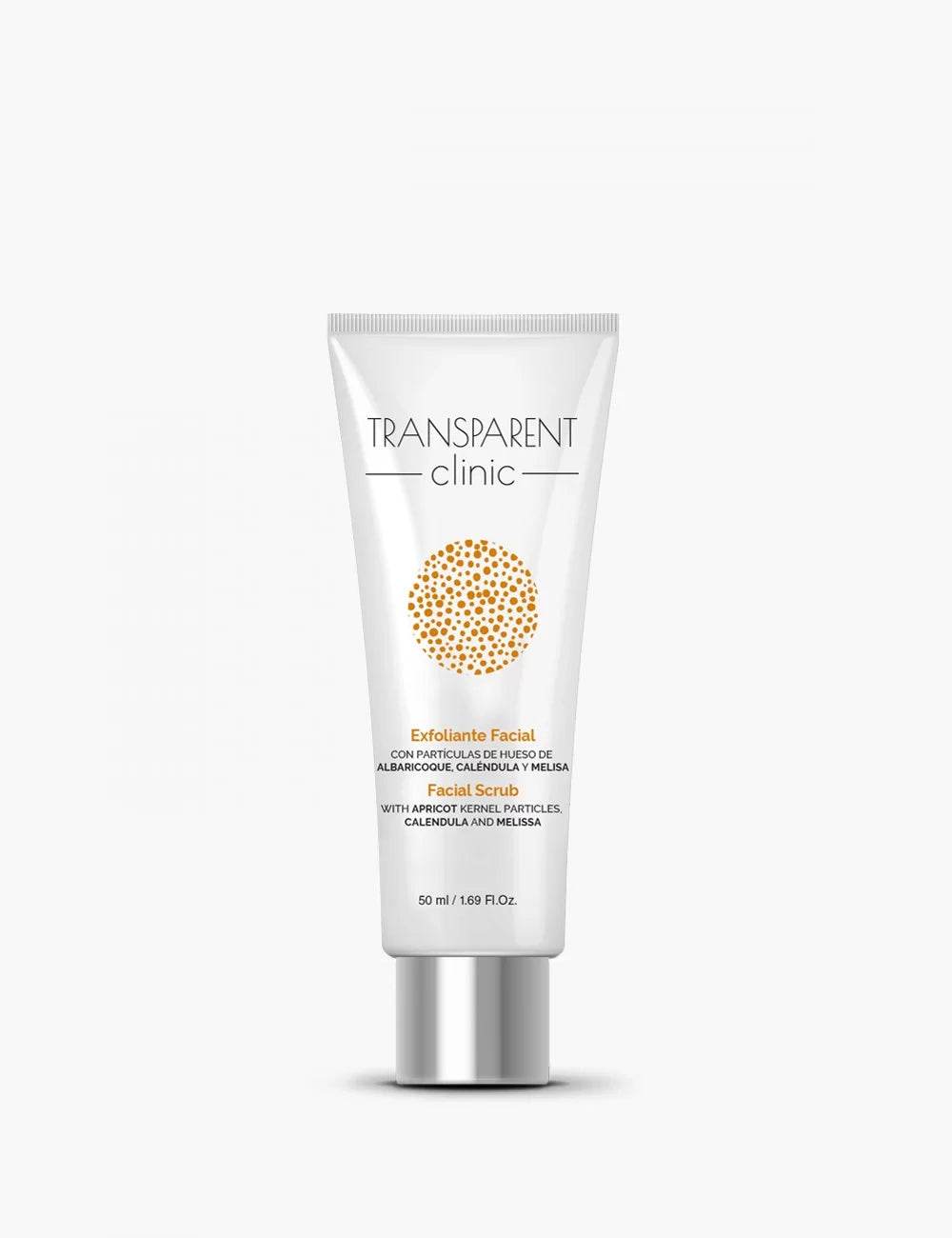 TRANSPARENT CLINIC Exfoliant Facial 50ml Gommage Visage Exfoliant Peau Terne Imperfections Points Noirs Éclat TRANSPARENT CLINIC Exfoliant Facial 50ml Gommage Visage Exfoliant Peau Terne Imperfections Points Noirs Éclat