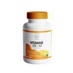 URANIA Vitamine D3+K2 60 Capsules Synergie Immunité Os Calcium Cardiovasculaire Défenses Naturelles Adultes