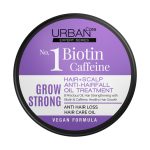 URBAN CARE Biotin & Caffeine N°1 Grow Strong Hair Oil Treatment 240ml Huile Capillaire Biotine Caféine Croissance Fortification