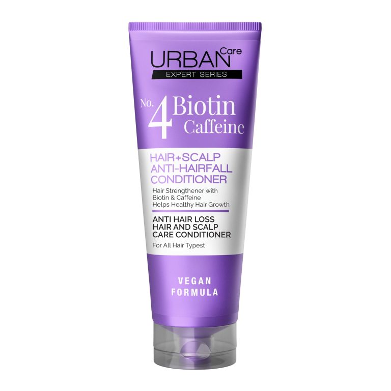 URBAN CARE Biotin & Caffeine N°4 Scalp Conditioner 200ml Après-Shampoing Cuir Chevelu Biotine Caféine Anti-Chute