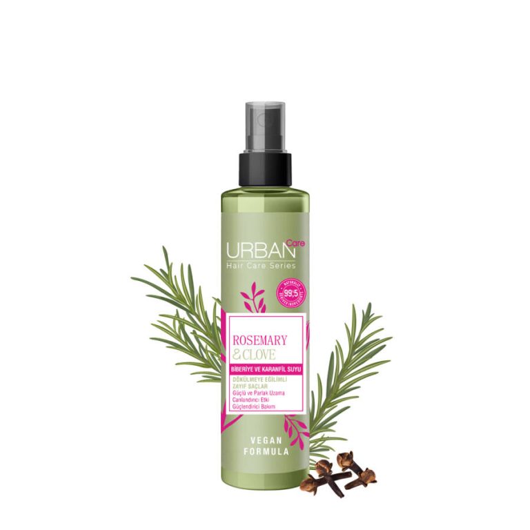 URBAN CARE Rosemary & Clove Strengthening Hair Treatment Milk 200ml Lait Capillaire Romarin Clou Girofle Fortifiant