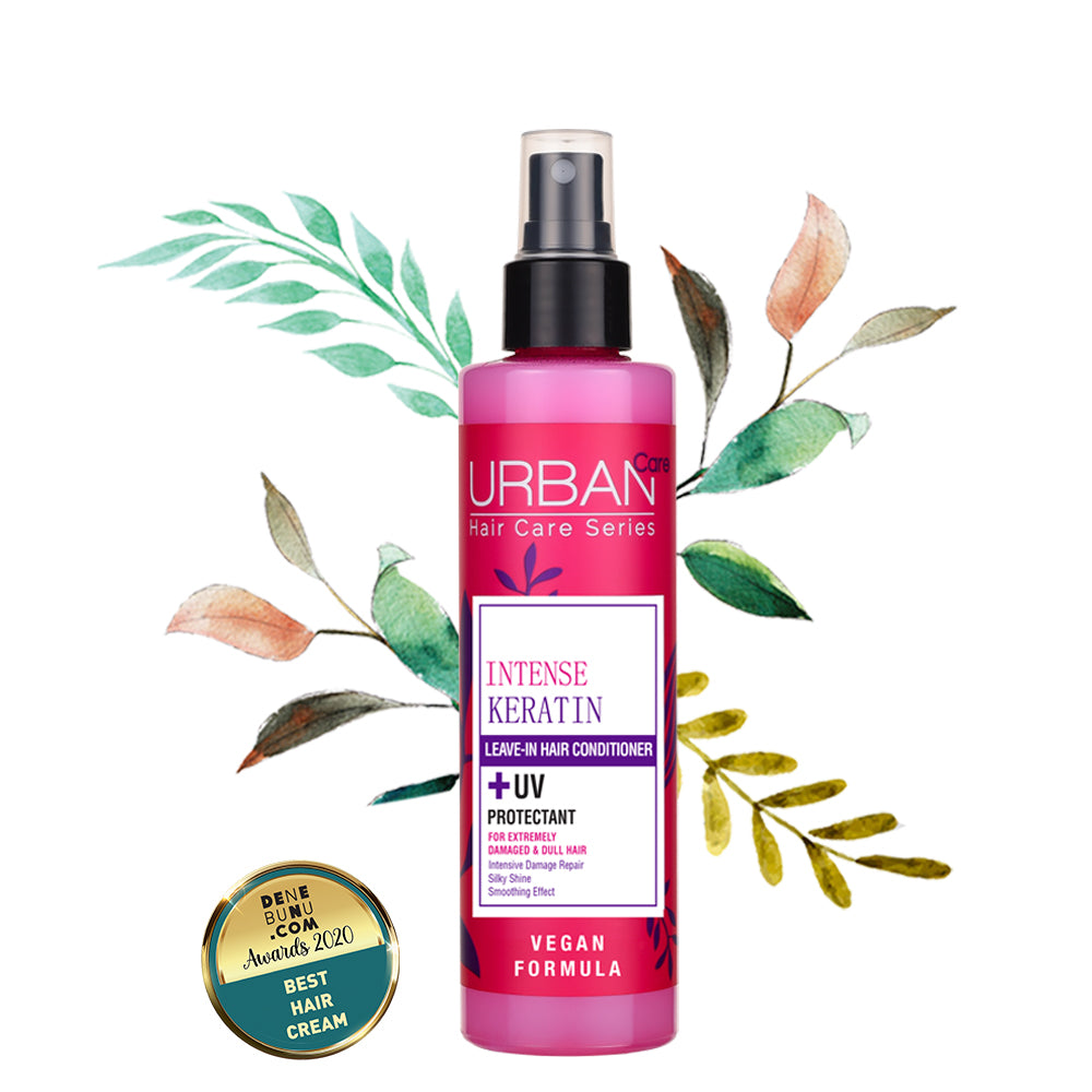 URBAN CARE Intense Keratin Leave-In Réparateur 250ml Soin Sans Rinçage Kératine Intense Cheveux Abîmés Réparation Protection URBAN CARE Intense Keratin Leave-In Réparateur 250ml Soin Sans Rinçage Kératine Intense Cheveux Abîmés Réparation Protection