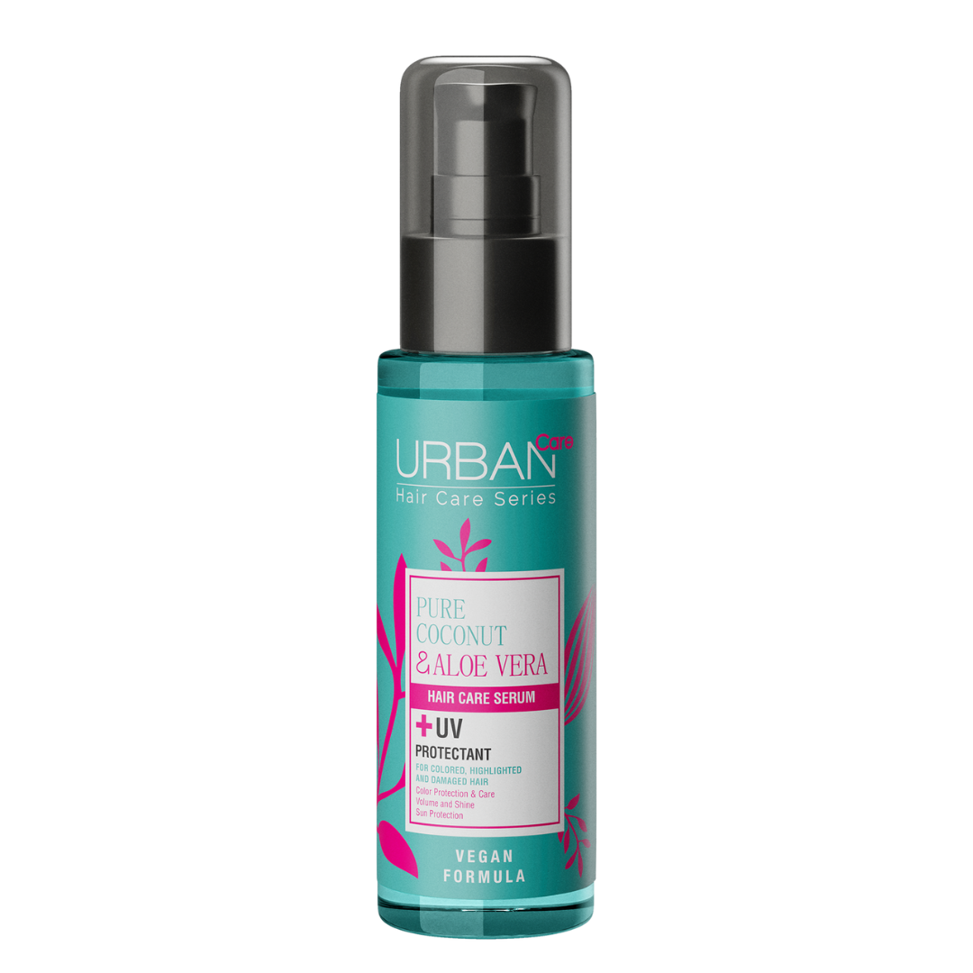 URBAN CARE Pure Coconut & Aloe Vera Hair Serum 75ml Sérum Capillaire Nutrition Brillance URBAN CARE Pure Coconut & Aloe Vera Hair Serum 75ml Sérum Capillaire Nutrition Brillance