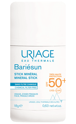 URIAGE Bariésun Stick Minéral SPF50+ - Stick Solaire Minéral Protection Ultime Peaux Fragiles Format Nomade URIAGE Bariésun Stick Minéral SPF50+ - Stick Solaire Minéral Protection Ultime Peaux Fragiles Format Nomade