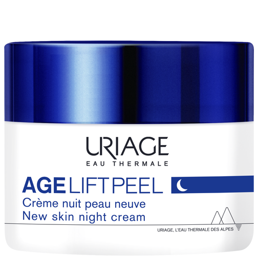 URIAGE Age Protect Crème Nuit Peeling Multi-Actions 50ml Anti-Âge AHA