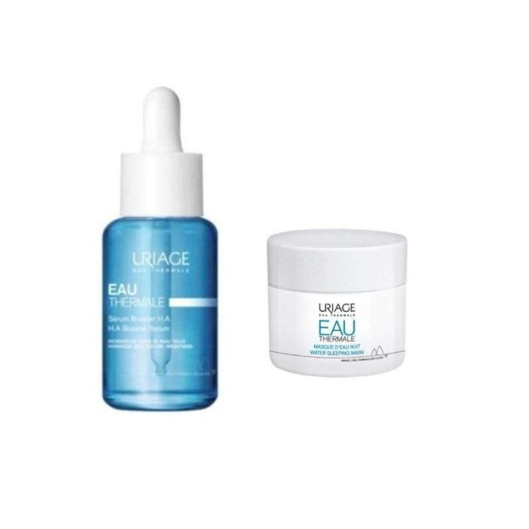 Uriage Coffret Eau Thermale Serum Booster 30ml + Eau Themal Masque