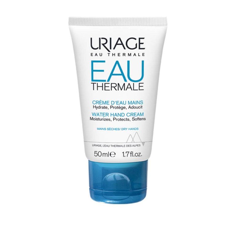 Uriage Eau Thermale Crème D&rsquo;eau Mains 50ml - Crème Hydratante Protectrice Mains Peaux Sèches