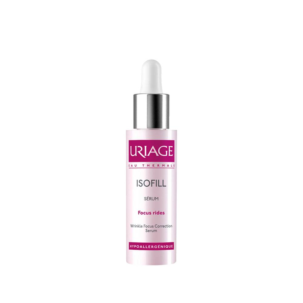 Uriage Isofill Sérum Intensif Focus Rides 30ml - Sérum Anti-Rides Améliore Éclat Lisse Ridules Uriage Isofill Sérum Intensif Focus Rides 30ml - Sérum Anti-Rides Améliore Éclat Lisse Ridules