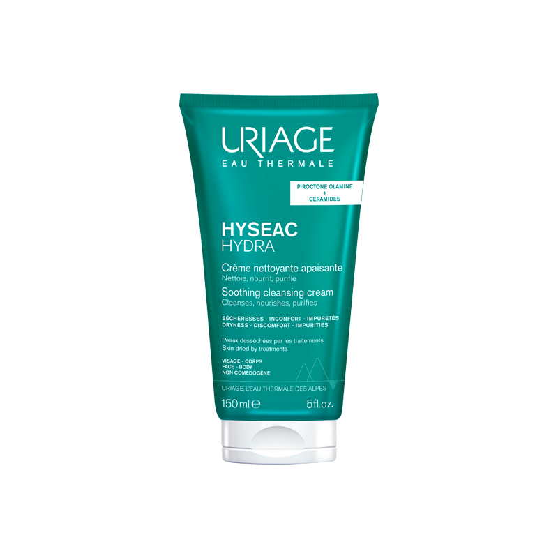 Uriage Hyseac Hydra Crème Nettoyante Apaisante 150ml Nettoyant Doux Peaux Grasses Mixtes Imperfections Hydratation Confort Uriage Hyseac Hydra Crème Nettoyante Apaisante 150ml Nettoyant Doux Peaux Grasses Mixtes Imperfections Hydratation Confort