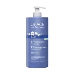 URIAGE Bébé 1ère Crème Lavante 1L - Soin Nettoyant Végane Texture Onctueuse Format Familial