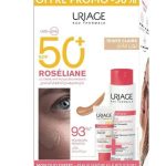 URIAGE ROSÉLIANE CC CREAM SPF50 TEINTE CLAIRE = Fluide Dermo-Nettoyant offert