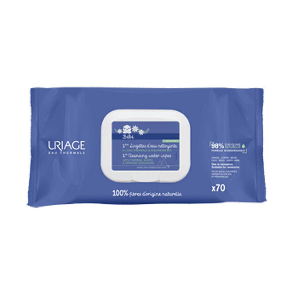 URIAGE Bébé 1ères Lingettes Nettoyantes 70pièces - Lingettes Douces Haute Tolérance Peaux Délicates URIAGE Bébé 1ères Lingettes Nettoyantes 70pièces - Lingettes Douces Haute Tolérance Peaux Délicates