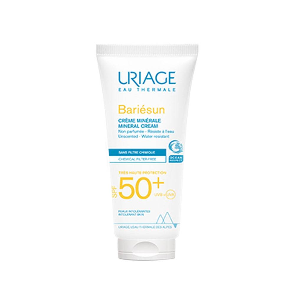 Uriage Bariésun Écran Minéral SPF50+ 50ml - Écran Solaire Minéral Peaux Intolérantes Fragiles Uriage Bariésun Écran Minéral SPF50+ 50ml - Écran Solaire Minéral Peaux Intolérantes Fragiles