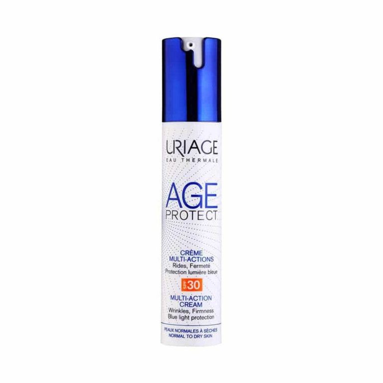 Uriage Age Protect Fluide Multi-Actions SPF30 - Fluide Anti-Âge Protection Solaire Signes Âge Multi-Actions
