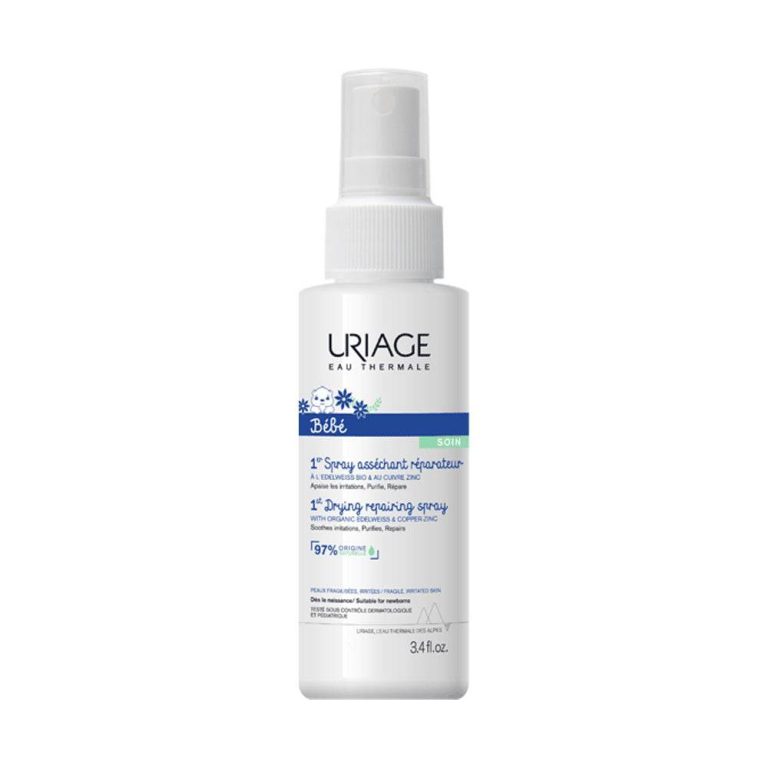 URIAGE Bébé 1er Spray Cu-Zn+ 100ml - Soin Anti-Irritations Apaisant Haute Tolérance