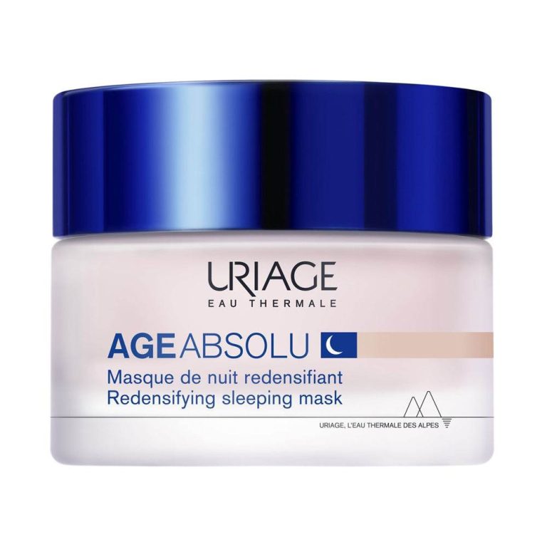 Uriage Age Absolu Masque Nuit De Nuit Redensifiant 50ml - Masque Anti-Âge Global Stimule Procollagène