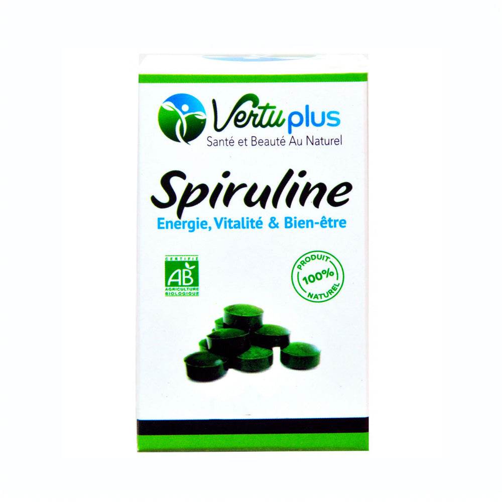 Vertu Plus Spiruline 200 Comprimés Vertu Plus Spiruline 200 Comprimés