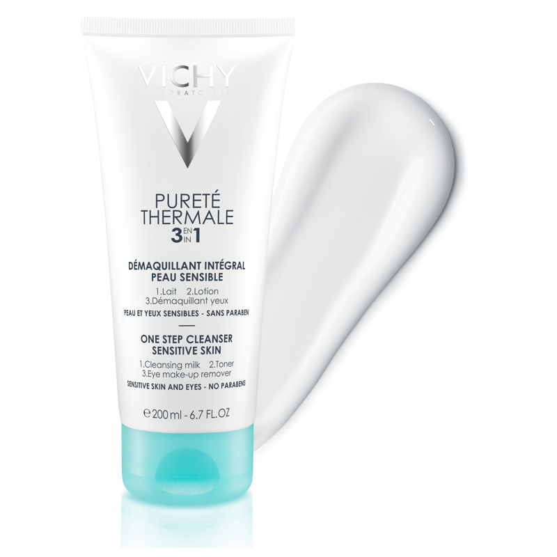 Vichy Pureté Thermale Démaquillant Intégral 3en1 Peau Sensible 200ml Vichy Pureté Thermale Démaquillant Intégral 3en1 Peau Sensible 200ml