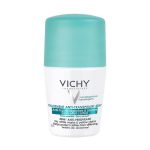 VICHY Déodorant Bille Anti-Transpirant 48H Anti-Traces Vêtements 50ml