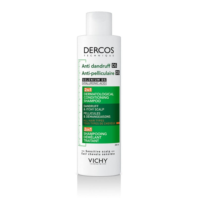 Vichy Dercos DS 2en1 Shampoing et Démêleur anti-Pelliculaire Tous Vichy Dercos DS 2en1 Shampoing et Démêleur anti-Pelliculaire Tous