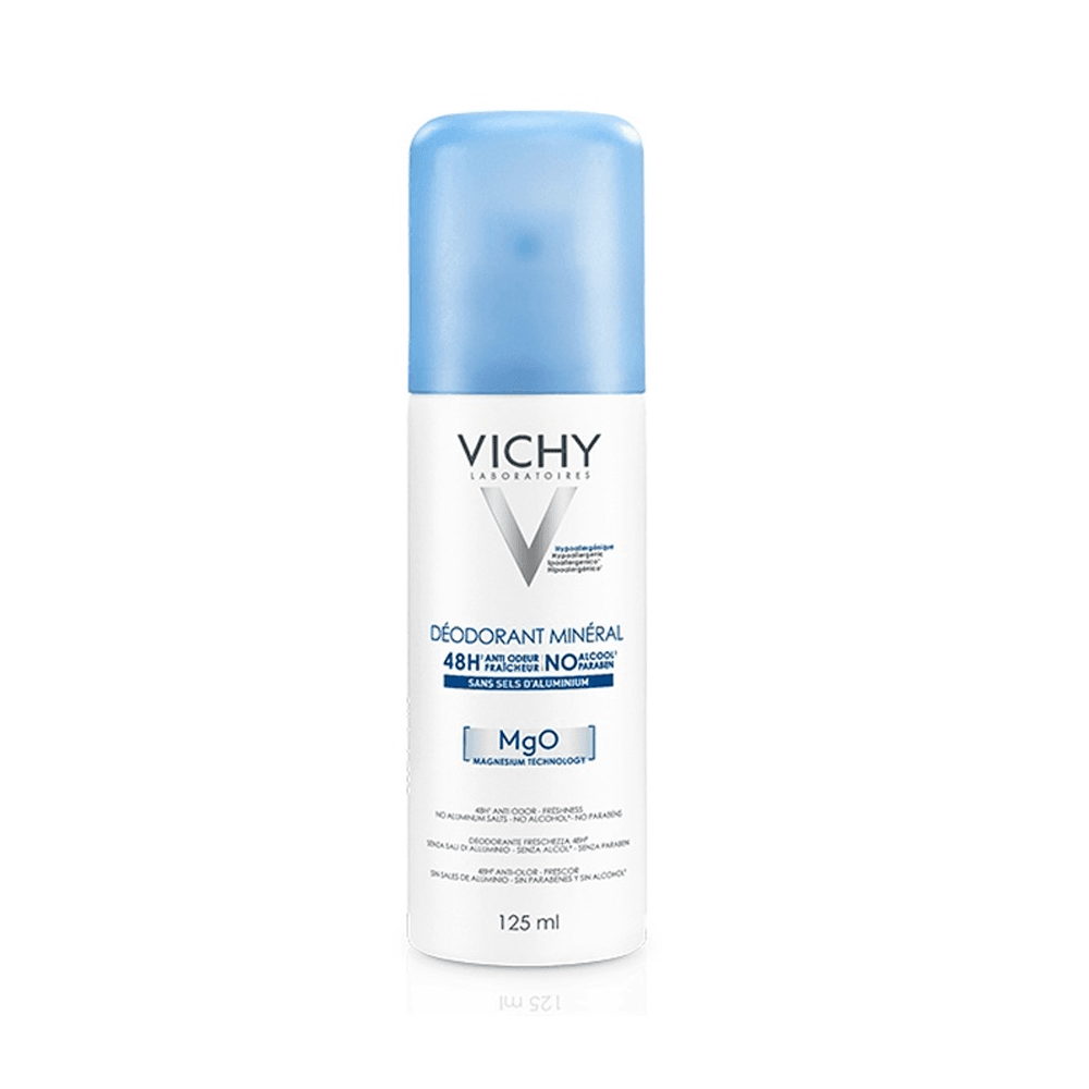 VICHY Déodorant Minéral 48H Aérosol Haute Tolérance 125ml VICHY Déodorant Minéral 48H Aérosol Haute Tolérance 125ml