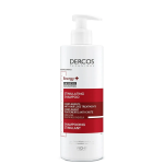 VICHY Dercos Shampooing Énergisant Anti-Chute 400ml Aminexil Force Densité Cheveux Fins Clairsemés Format Économique
