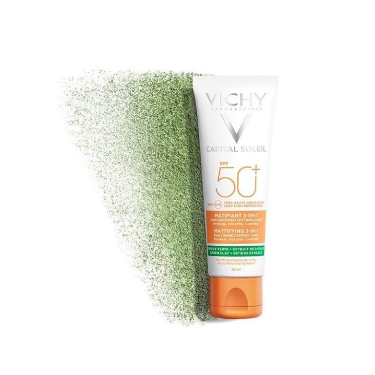 Vichy Capital Soleil Crème Solaire Matifiante 3en1 SPF50+ Peau Mixte