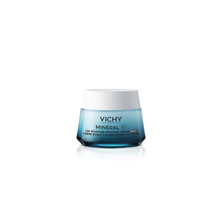 Vichy Minéral 89 Crème Boost d&rsquo;Hydratation 72H Riche 50 ml