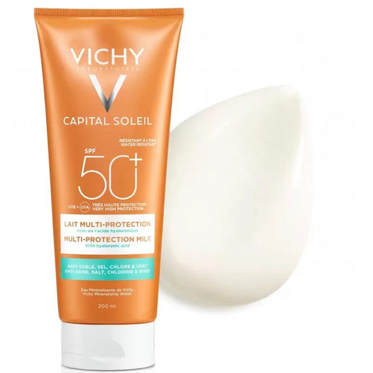 Vichy Capital Soleil Lait Multi-Protection SPF50+ Tous Types de