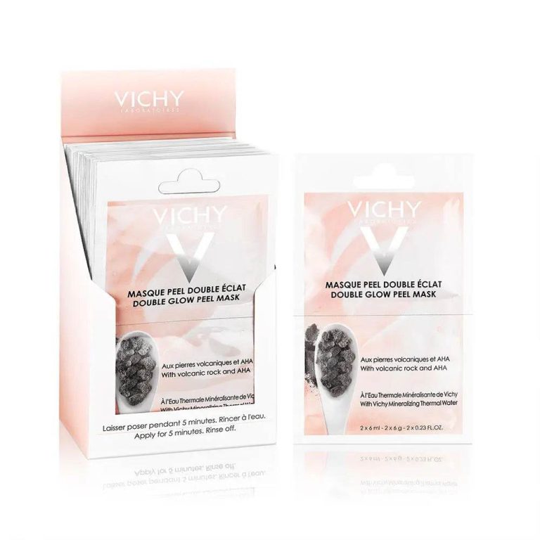 VICHY Masque Bidose Double Éclat Illuminateur Teint Terne