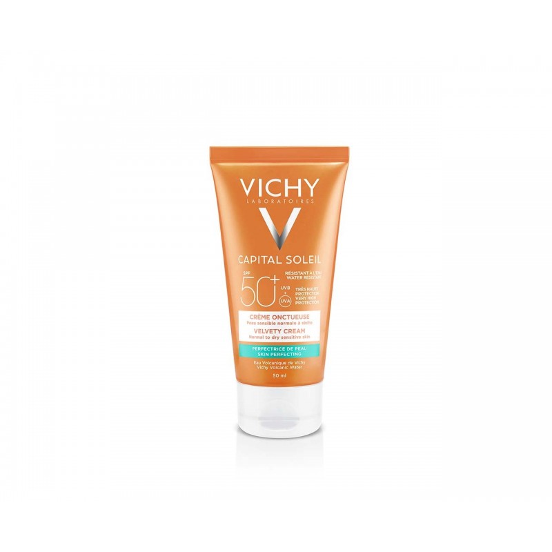 Vichy Capital Soleil Crème Onctueuse SPF50+ Peau Sensible Normale à Vichy Capital Soleil Crème Onctueuse SPF50+ Peau Sensible Normale à