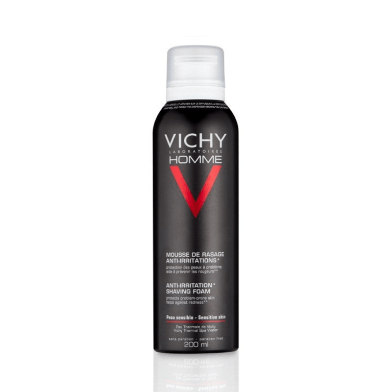 VICHY Homme Mousse À Raser Anti-Irritations Peaux Sensibles 200ml