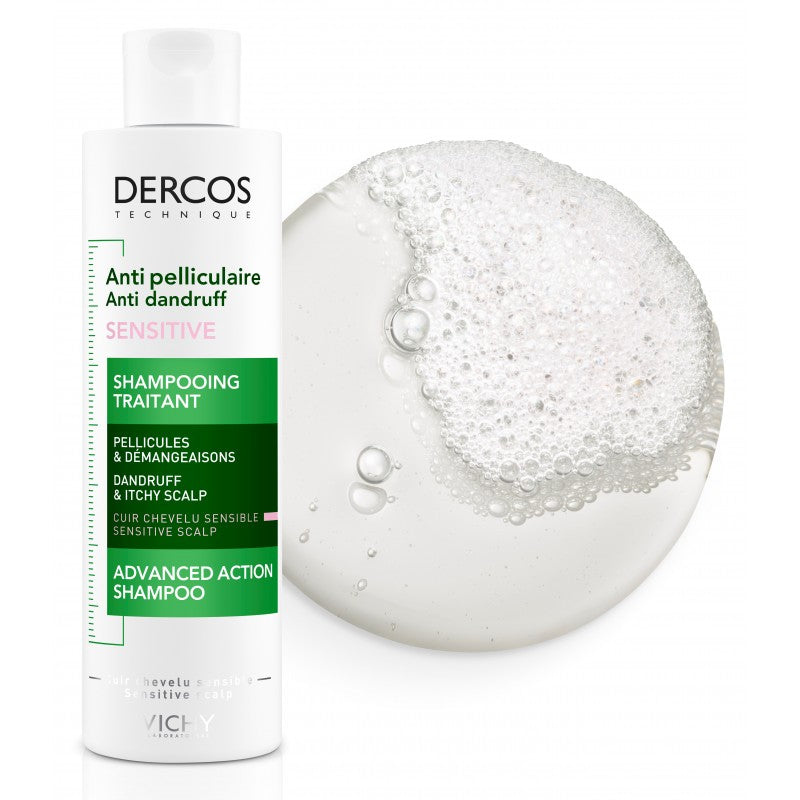 Vichy Dercos Shampoing Traitant anti-Pelliculaire Sensitive Cuir Vichy Dercos Shampoing Traitant anti-Pelliculaire Sensitive Cuir
