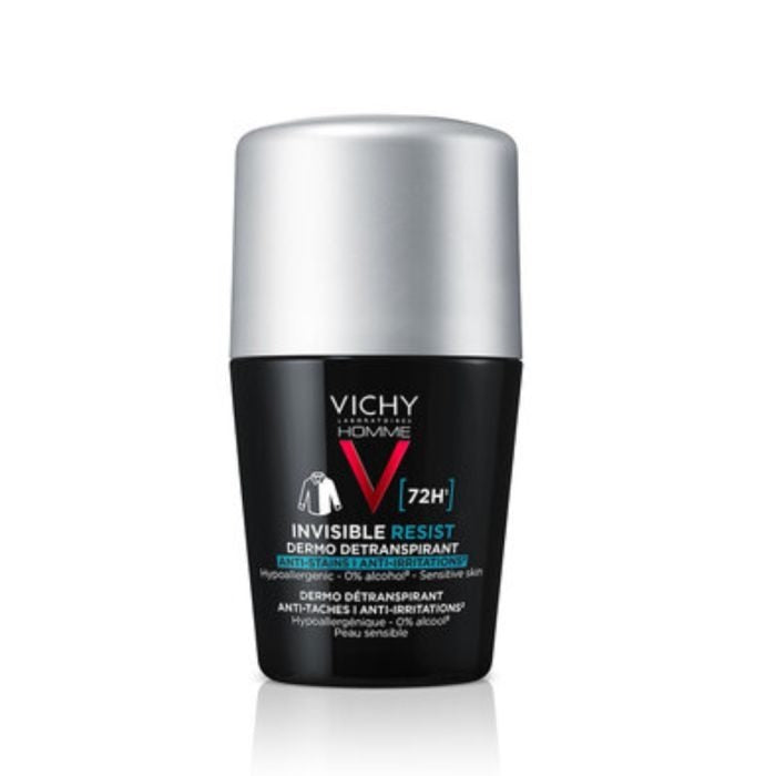VICHY Homme Dermo-Détranspirant Invisible Protect 72H Protection Maximale 50ml VICHY Homme Dermo-Détranspirant Invisible Protect 72H Protection Maximale 50ml