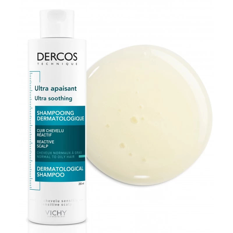Vichy Dercos Shampoing Ultra Apaisant Cheveux Normaux à Gras 200ml Vichy Dercos Shampoing Ultra Apaisant Cheveux Normaux à Gras 200ml