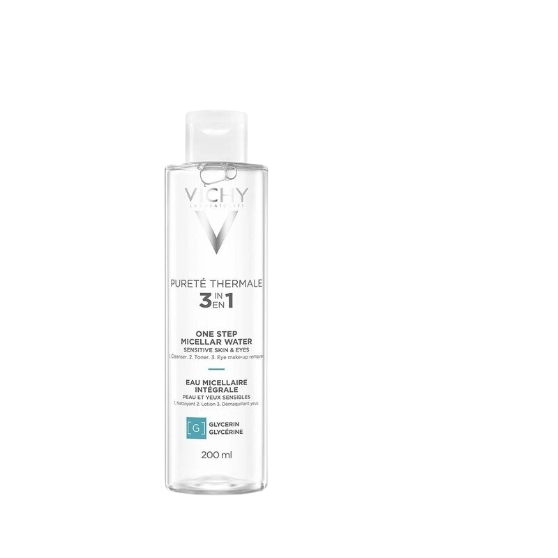Vichy Pureté Thermale Eau Micellaire Minérale Peau Sensible 200ml Vichy Pureté Thermale Eau Micellaire Minérale Peau Sensible 200ml