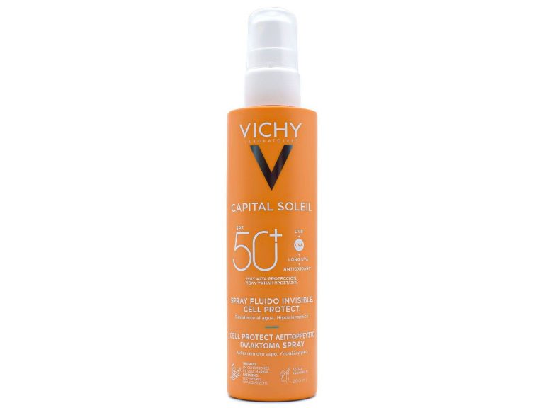 VICHY Capital Soleil Spray SPF50+ Protection Solaire Résistante 200ml